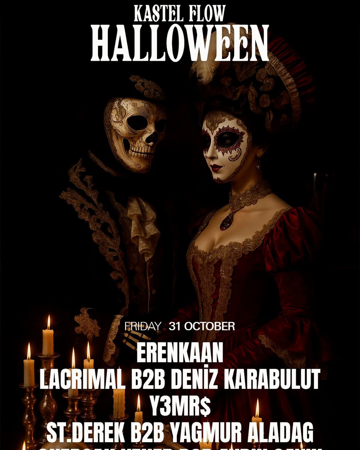 Kastel Flow Halloween afişi